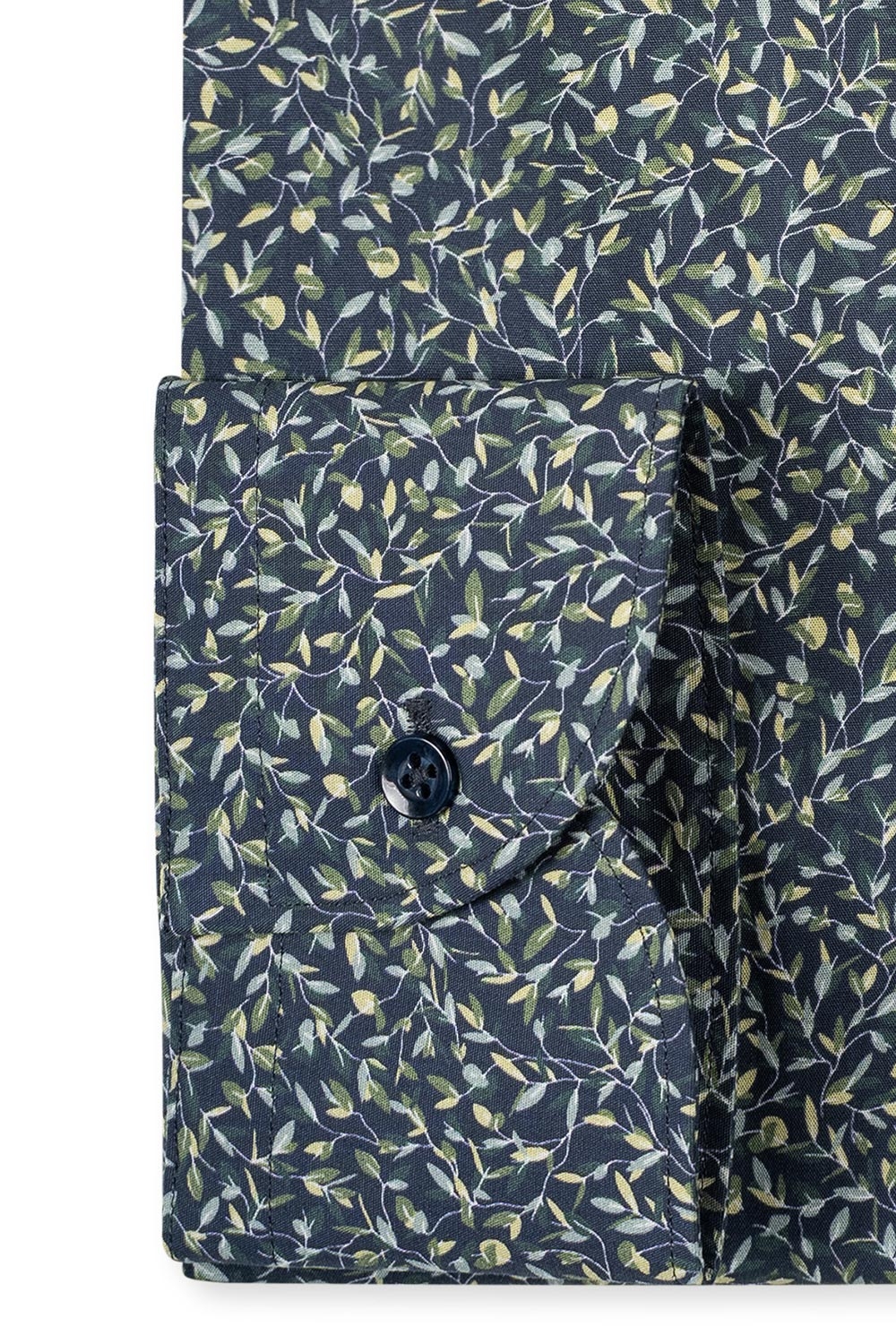 Superslim navy floral shirt 2