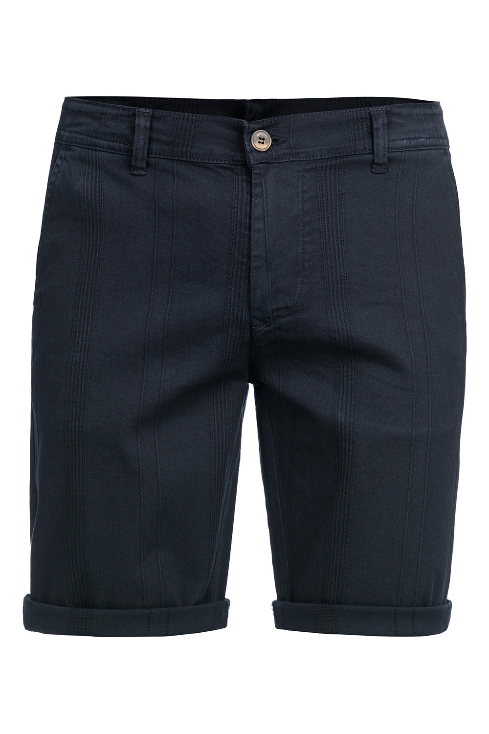 Pantaloni scurti slim bleumarin uni 0