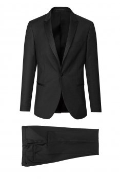 Costum slim mondrian negru uni