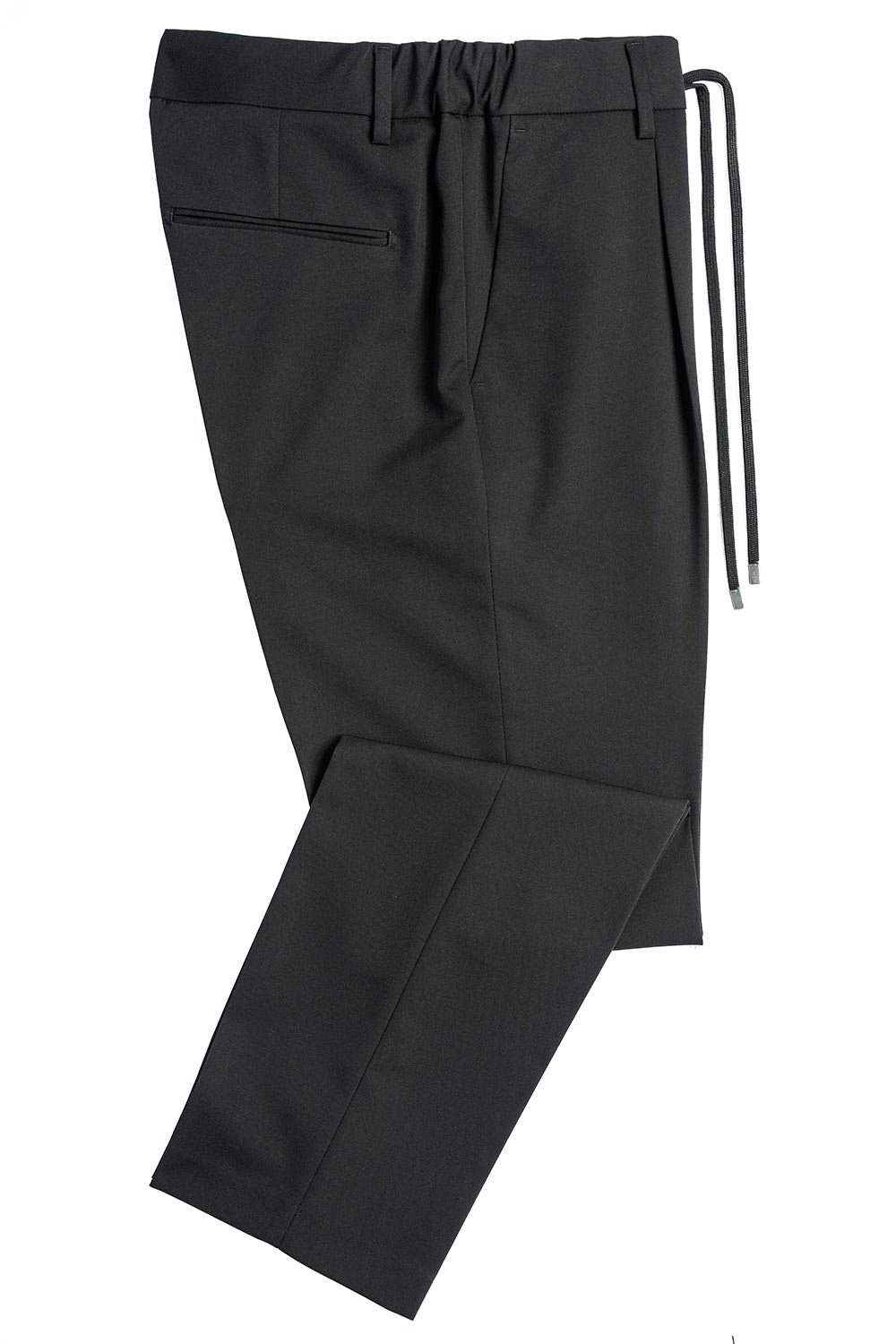 Pantaloni slim negri uni 0