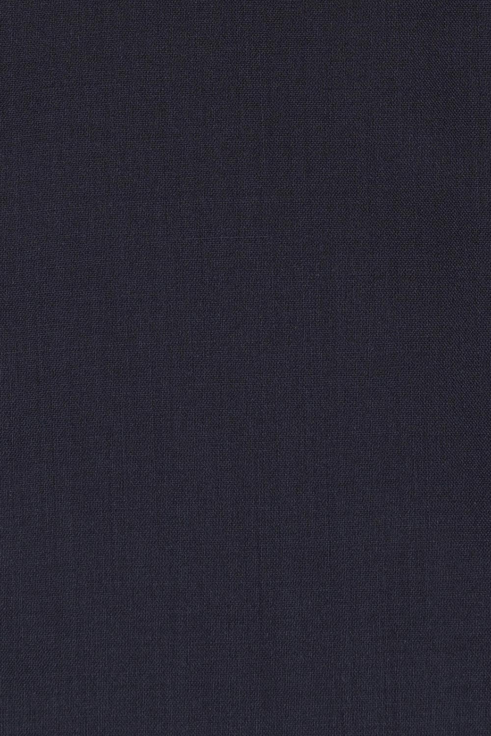 Slim body navy plain suit 2