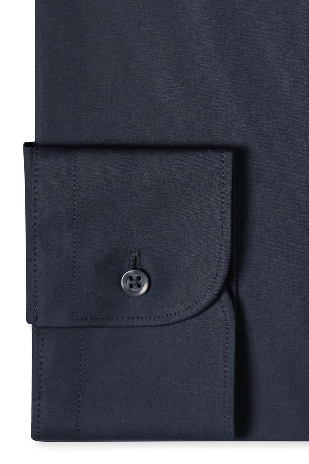 Camasa slim bleumarin uni 2