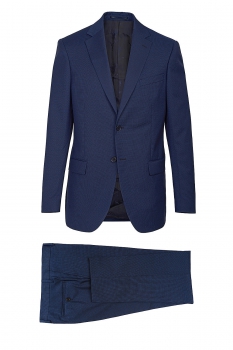 Costum superslim riccof albastru uni