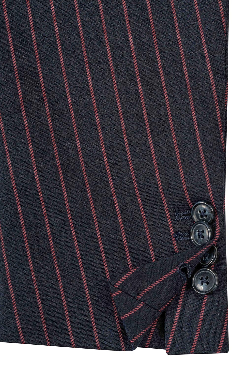 Slim body navy stripe blazer 2