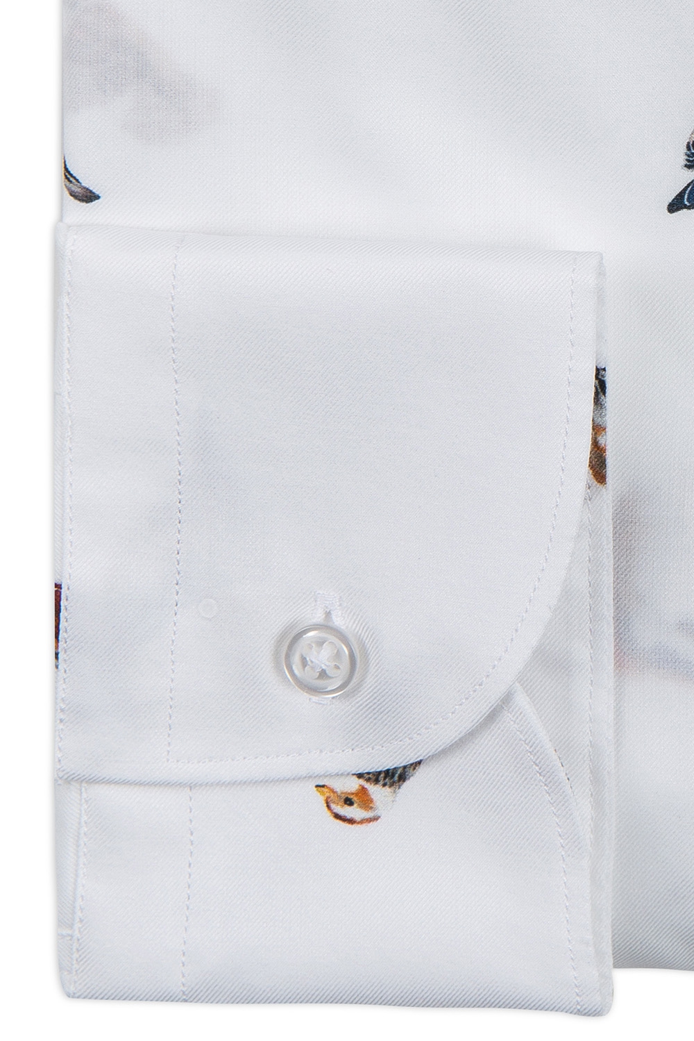 Slim white pasari shirt 2