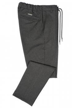 Pantaloni slim gri uni