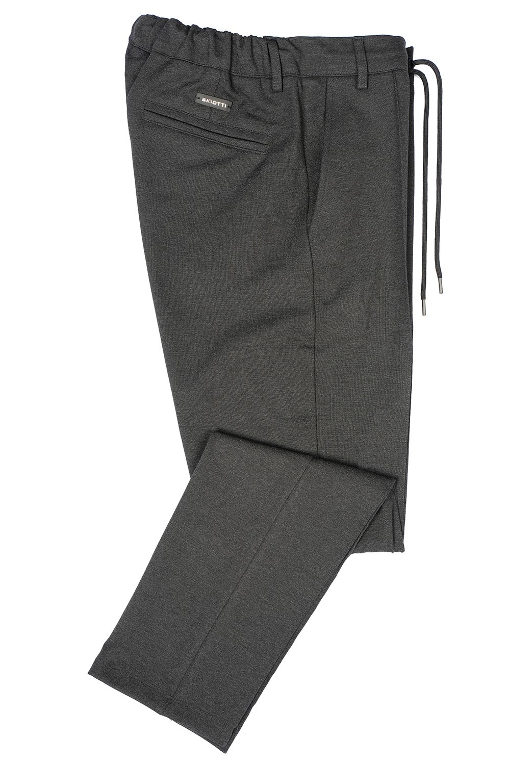 Pantaloni slim gri uni 0