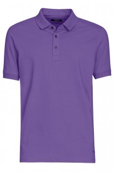 Tricou polo slim mov uni