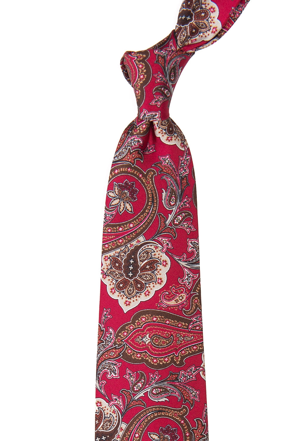 Cravata roz print floral 1