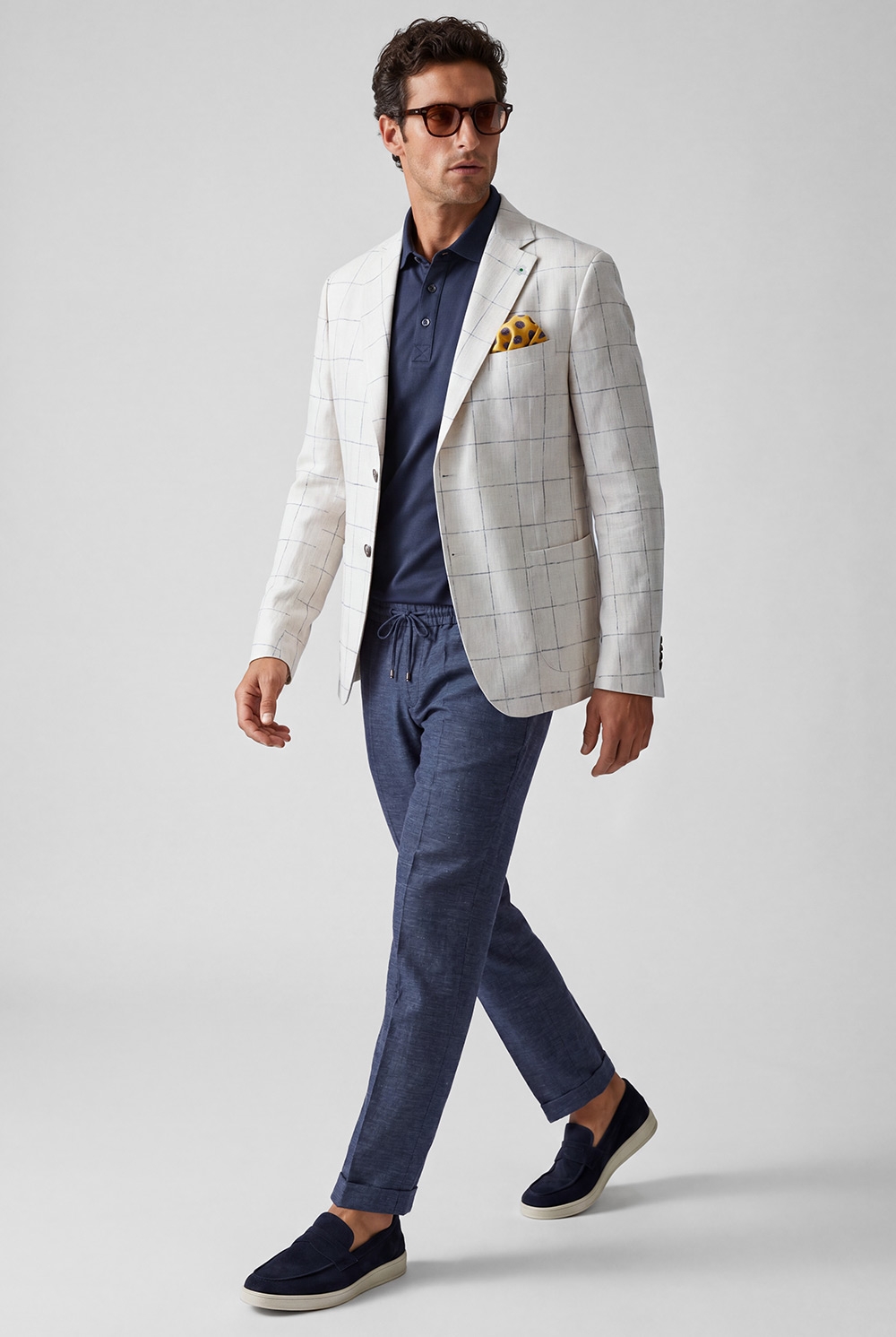 Slim body grey carouri blazer 4