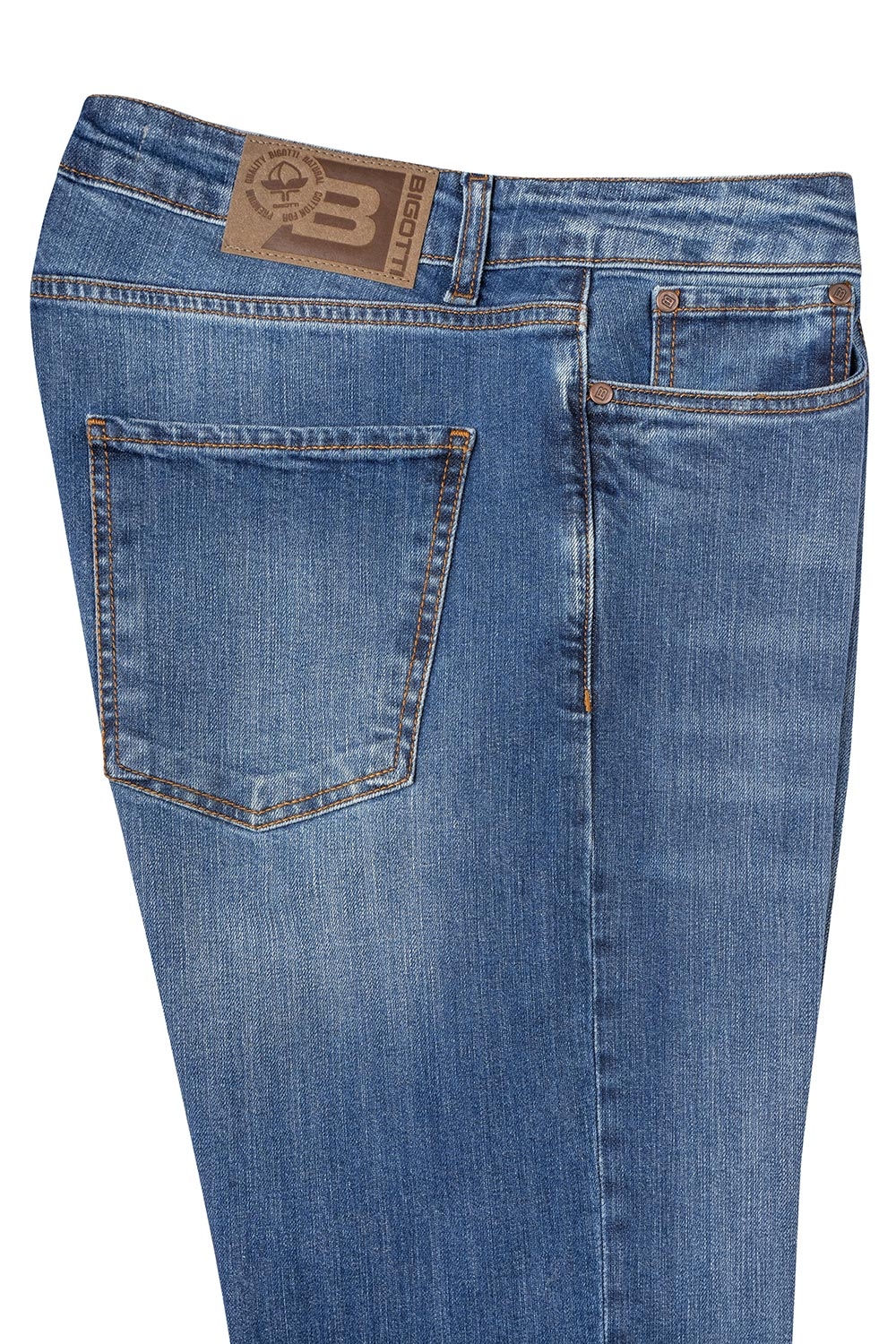 Blugi regular albastri 1