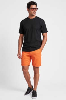 Pantaloni scurti slim oranj uni