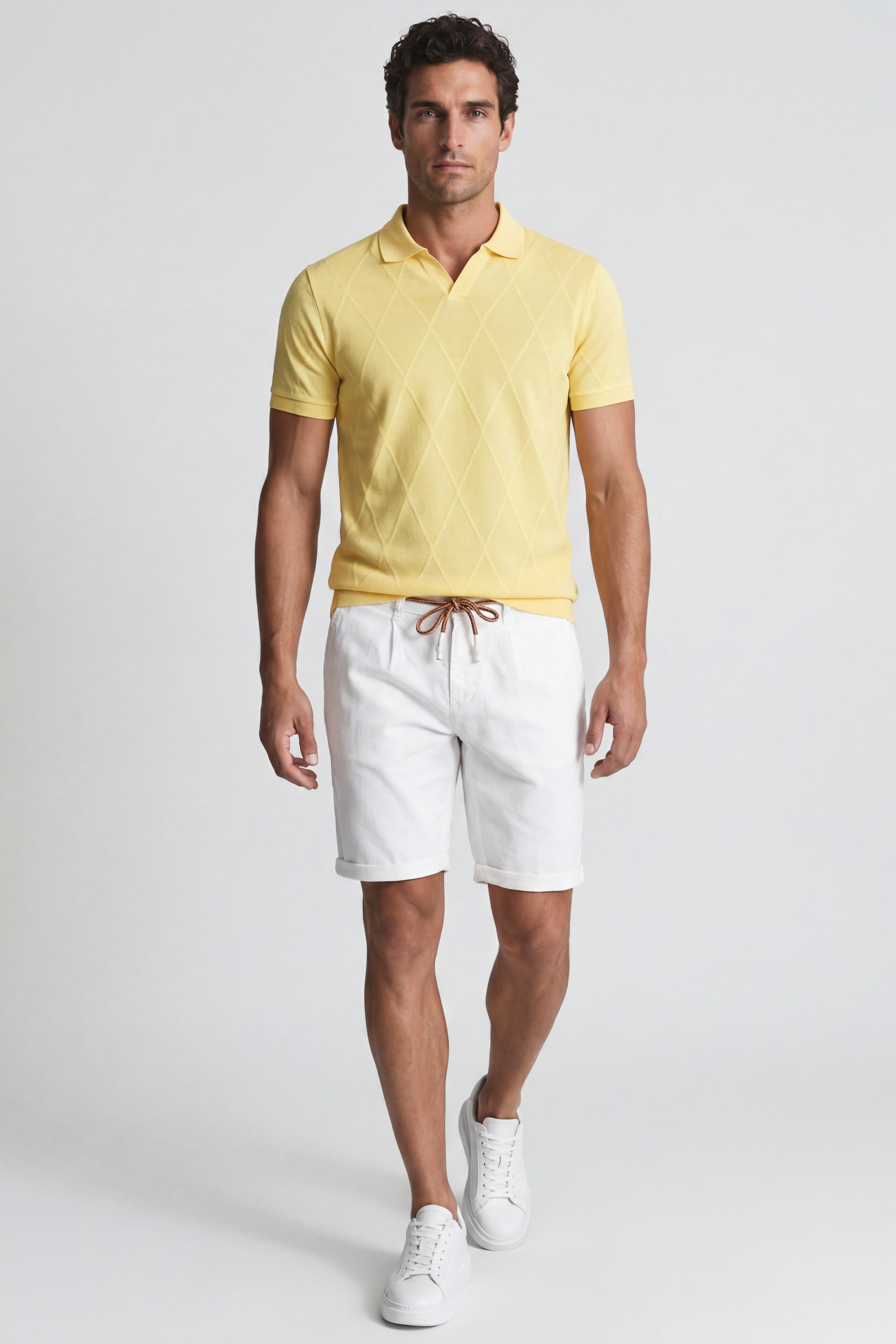 Yellow plain t-shirt 3