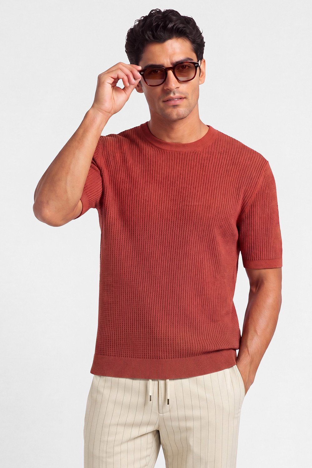 Caramiziu plain t-shirt 0