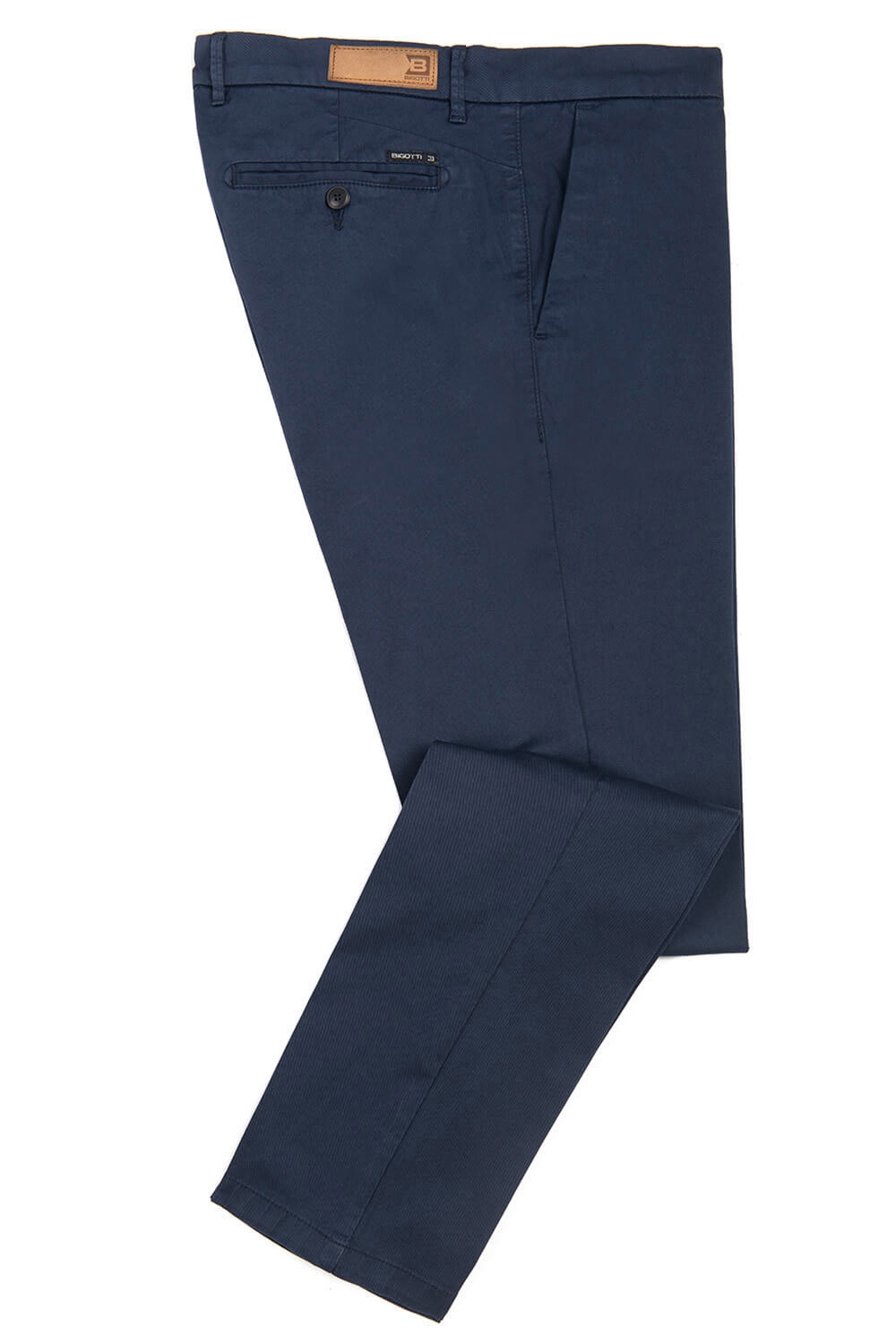 Pantaloni superslim marco bleumarin uni 1