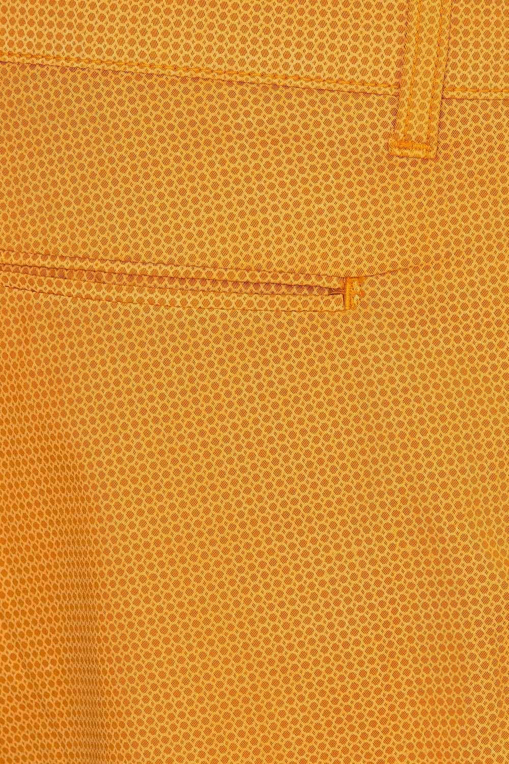 Pantaloni scurti slim oranj print geometric 3
