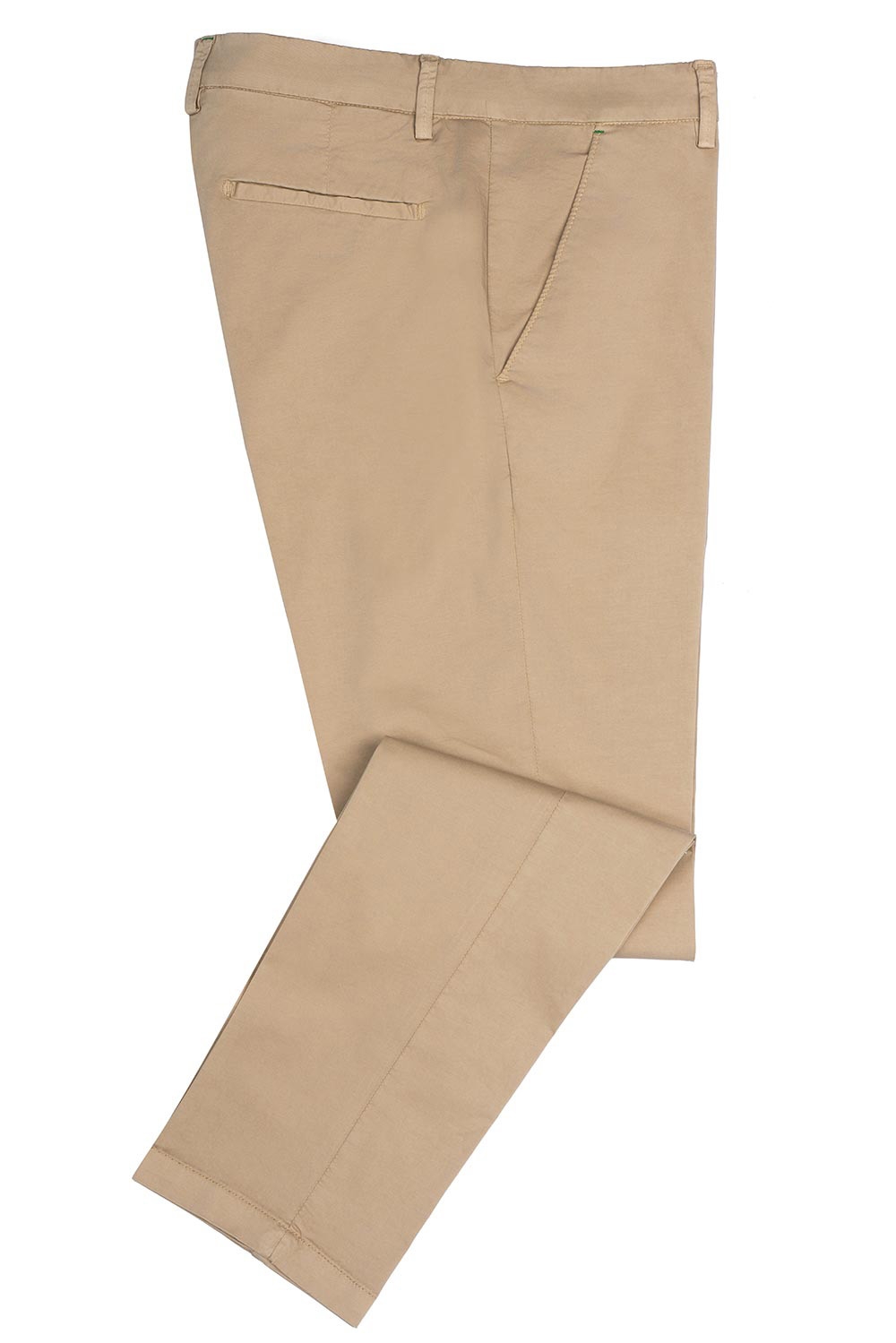 Pantaloni slim bej uni 1