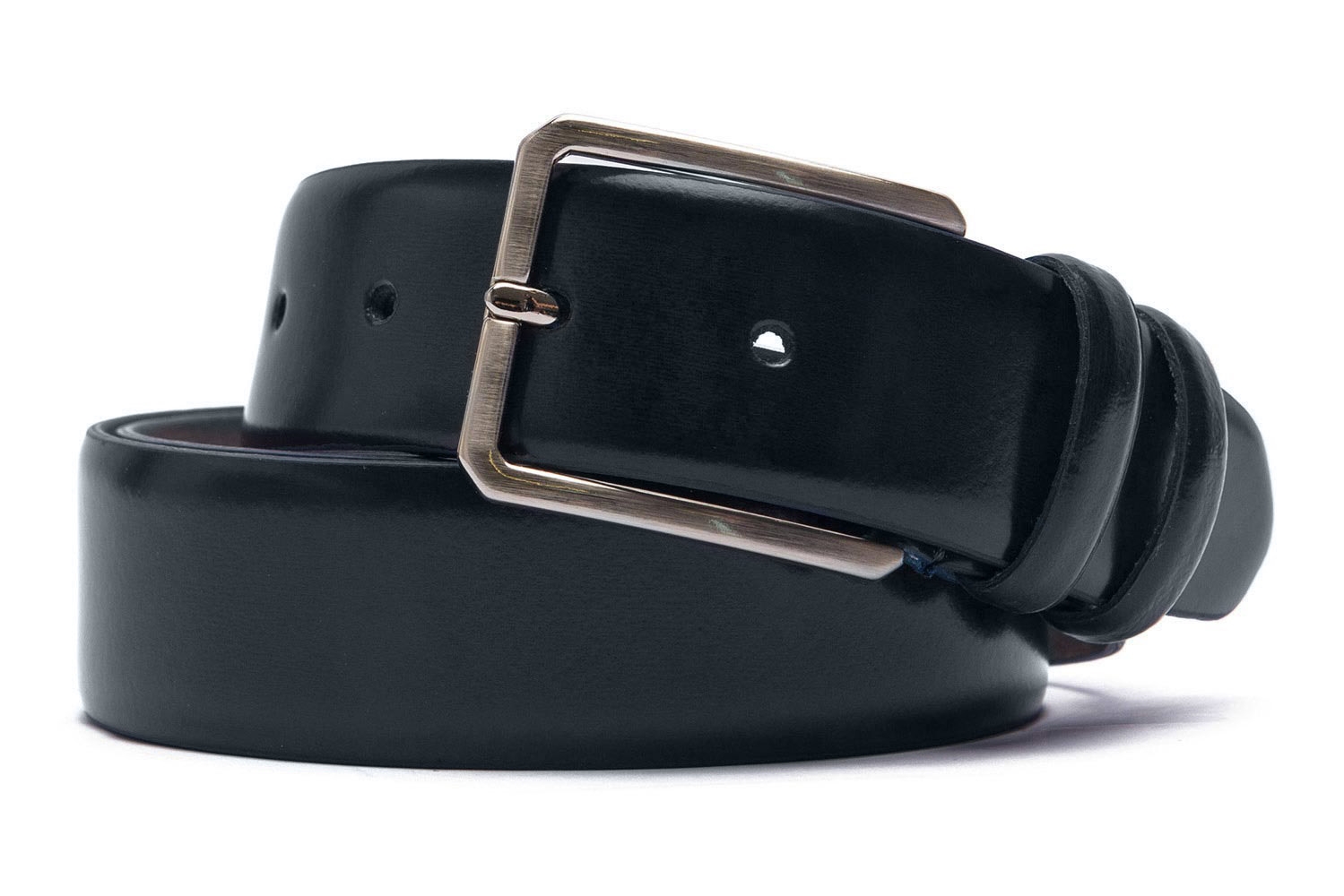 Belt navy genuine leather 0