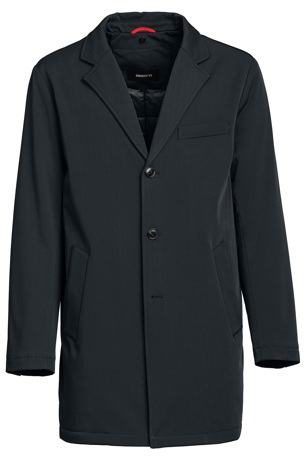 Jacheta slim bleumarin uni 0