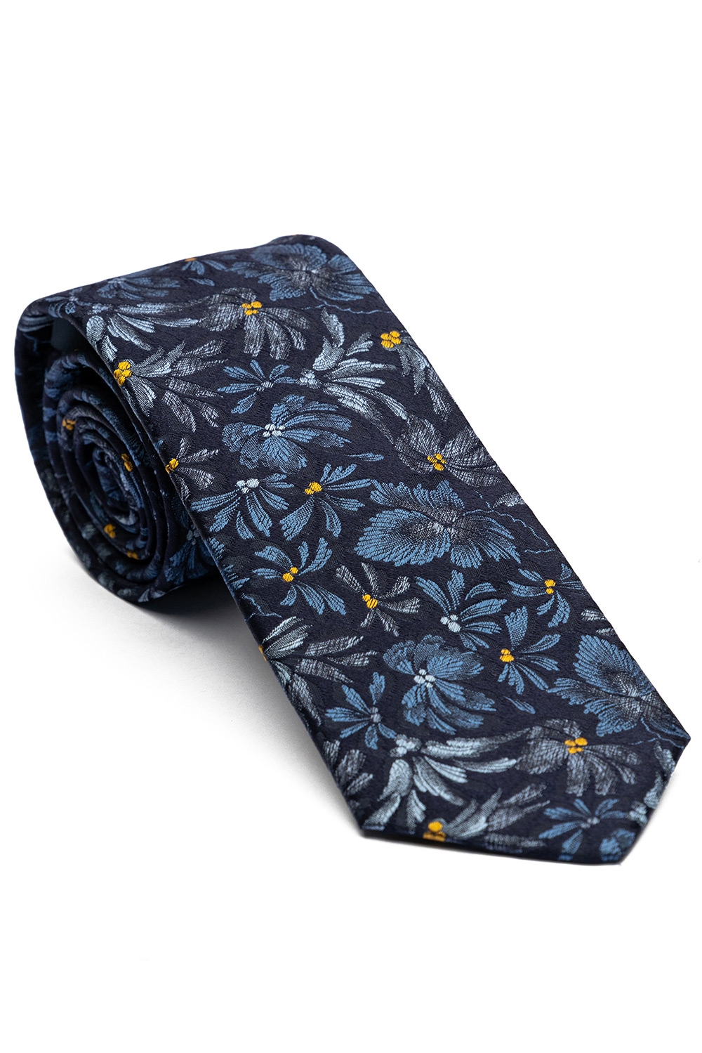 Matase tesuta navy floral 0