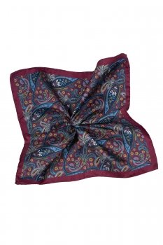 Red pocket square