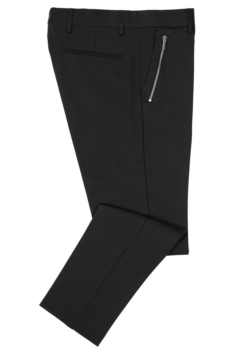 Pantaloni slim negri uni 1