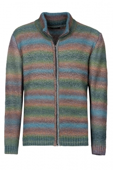 Regular multi-colored sweater