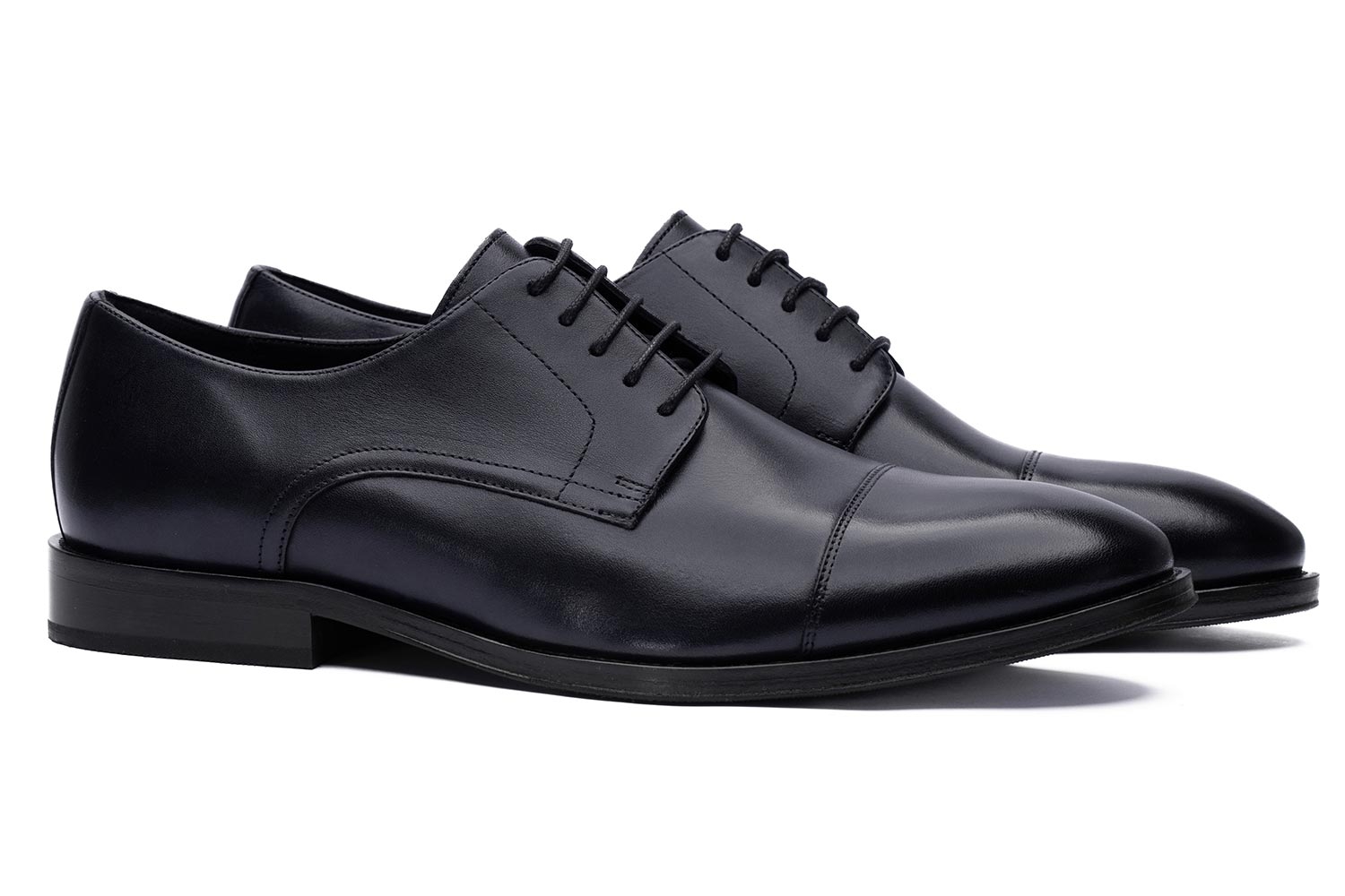 Pantofi bleumarin piele naturala 0