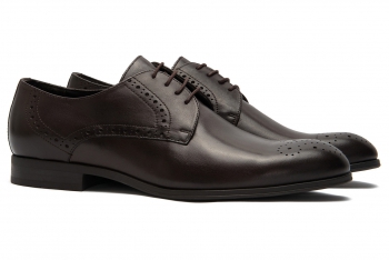 Pantofi maro piele naturala