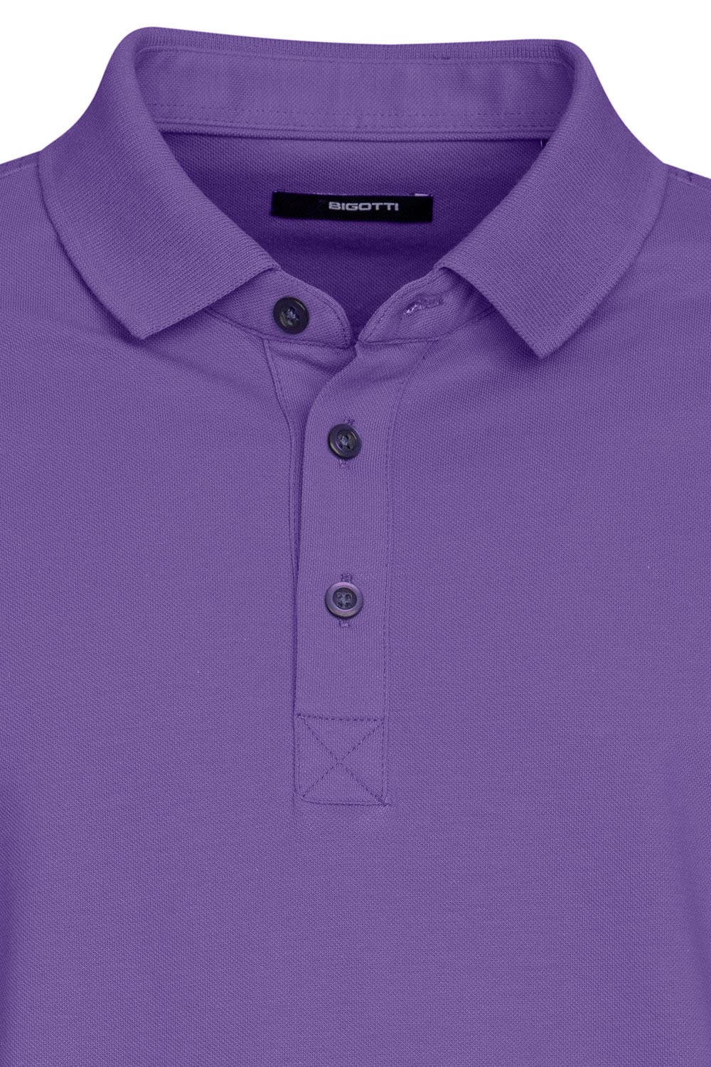 Tricou polo slim mov uni 1