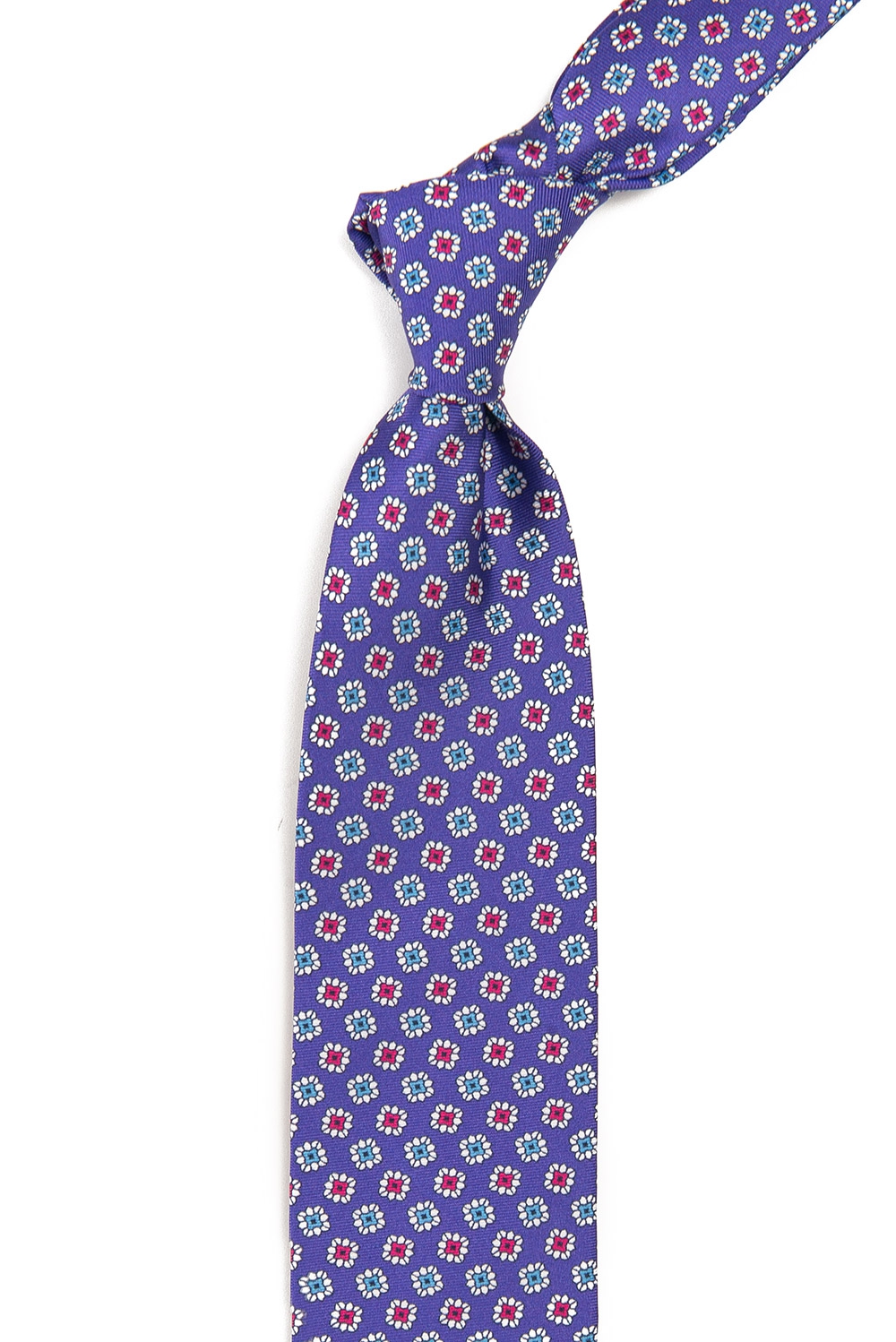 Purple Floral Tie 1
