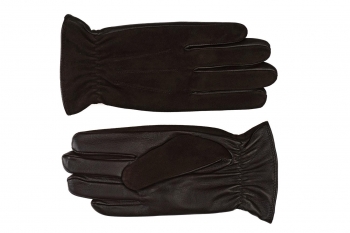 Brown gloves