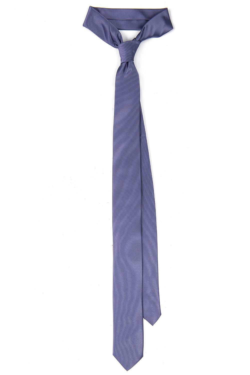 Cravata poliester lila structuri bradut 0