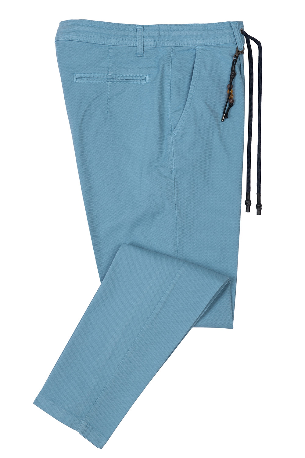 Pantaloni bleu uni 0