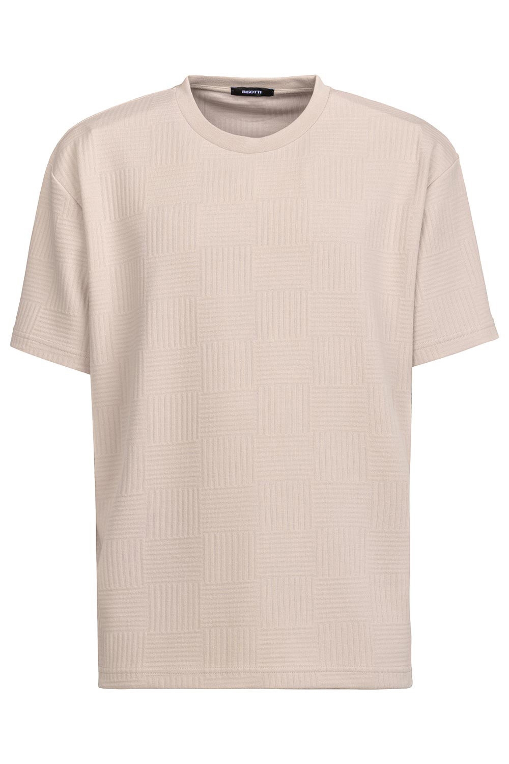 Tricou oversize bej uni 1