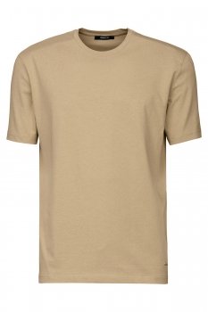 Tricou slim bej uni