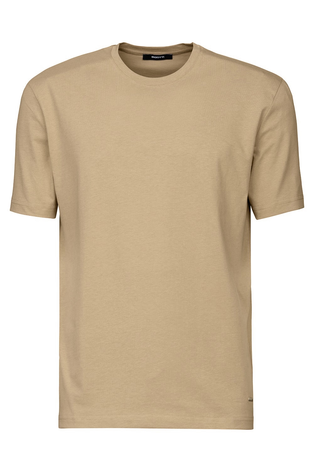 Tricou slim bej uni 0
