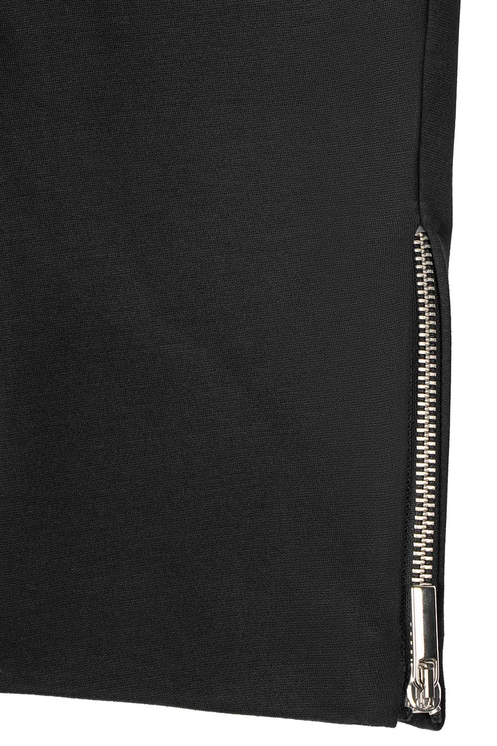 Slim body black plain blazer 1