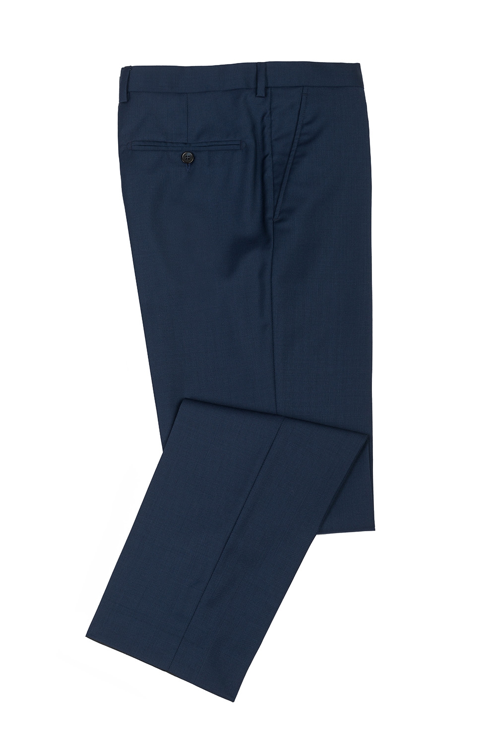 Pantaloni slim erico albastri uni 0