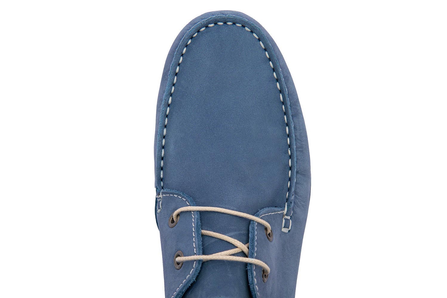Boat shoes albastru piele nabuc 3