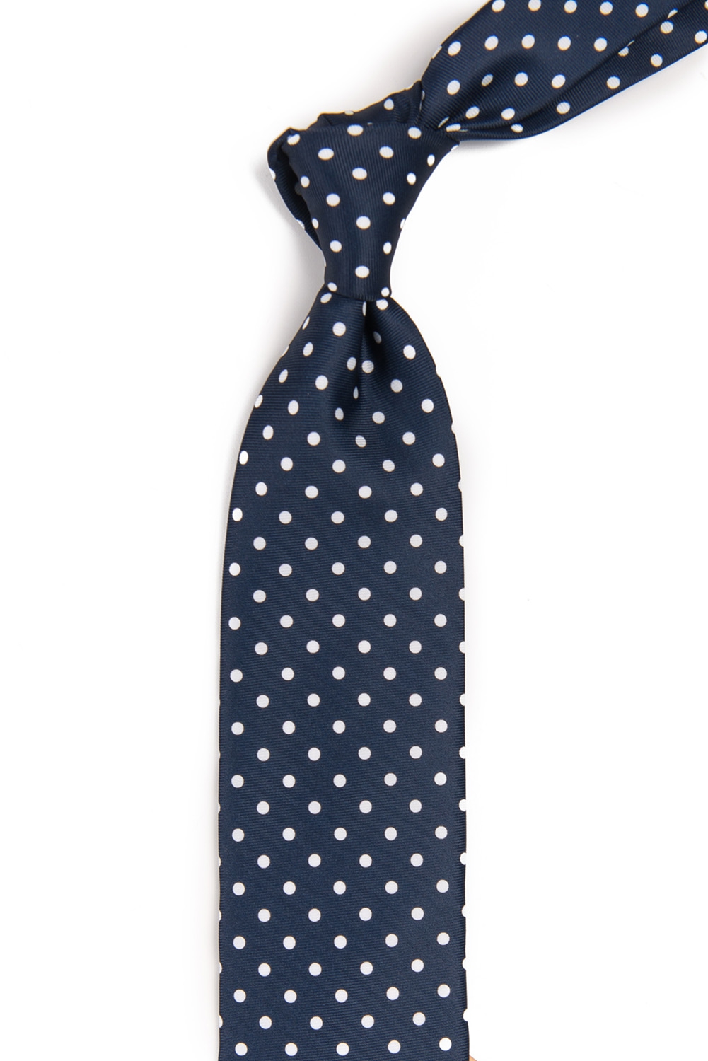 Cravata poliester bleumarin print geometric  1
