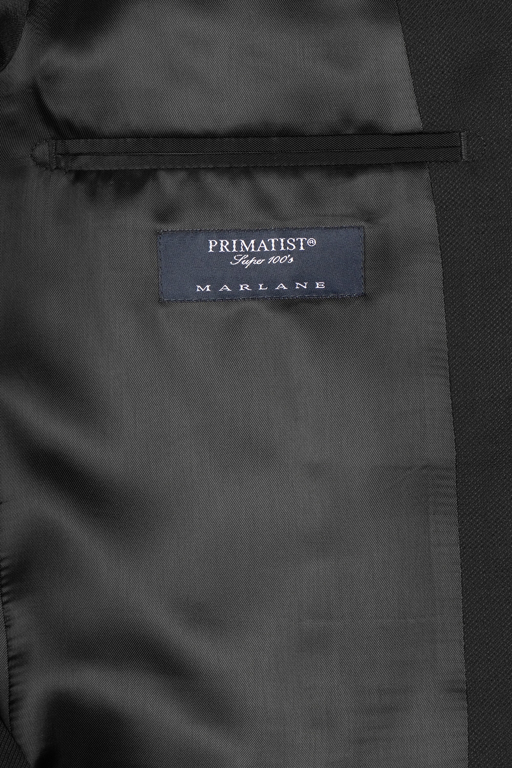 Costum slim negru uni 1
