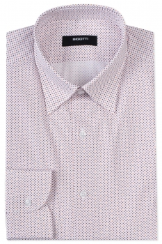 Camasa shaped alba print geometric