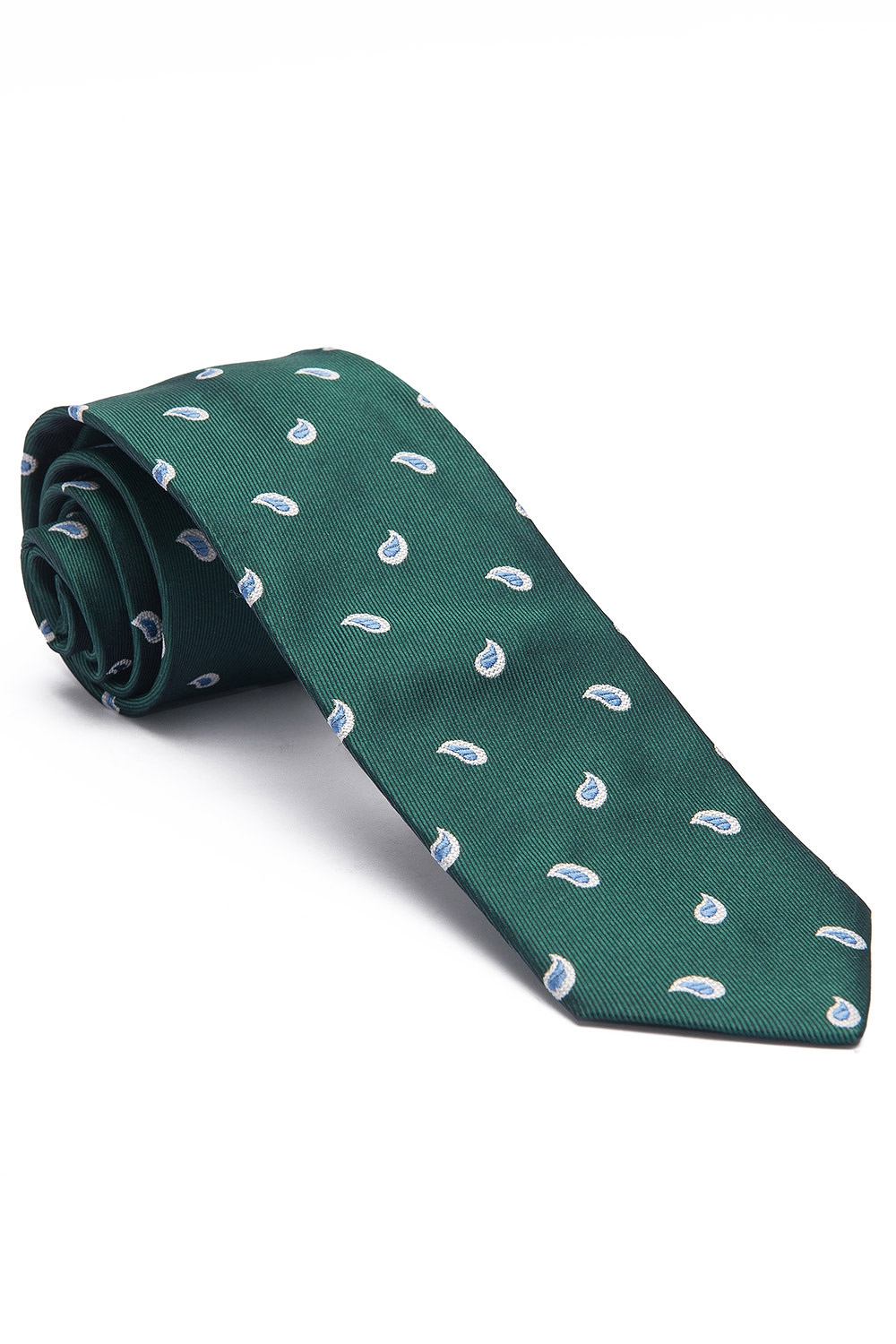 Cravata Verde print floral 0