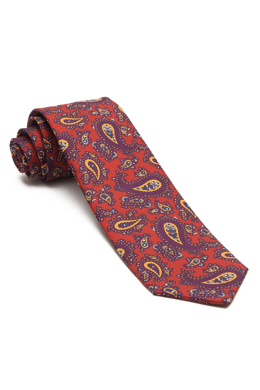 Cravata caramizie print floral 0