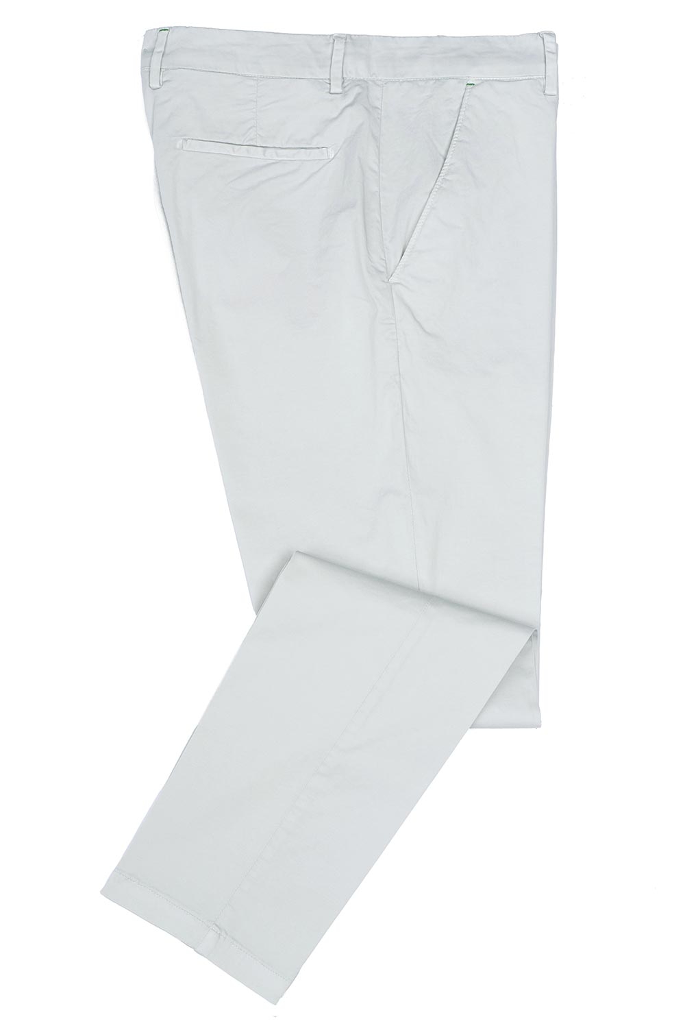 Pantaloni slim gri uni 0