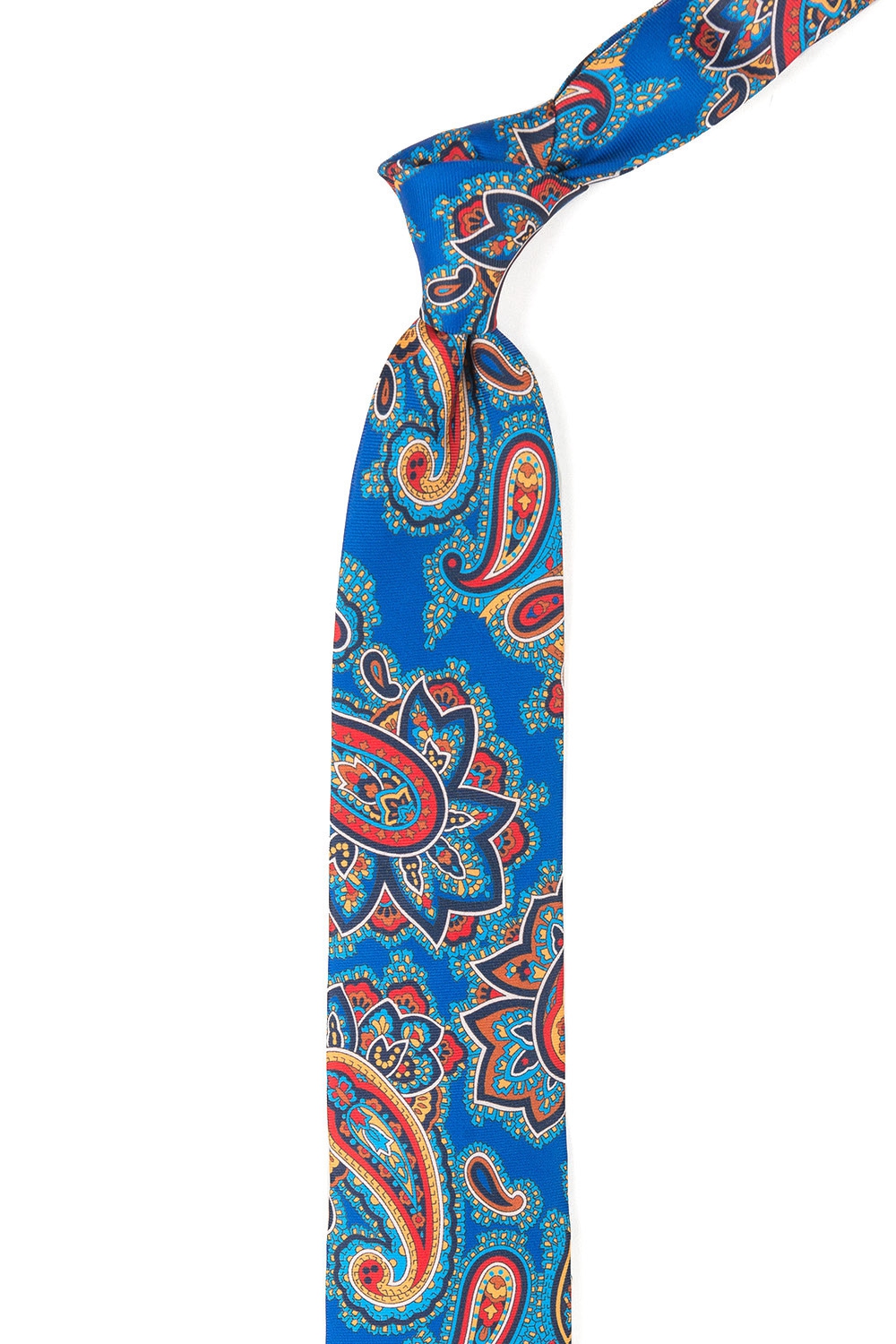 Cravata multicolora print floral 1