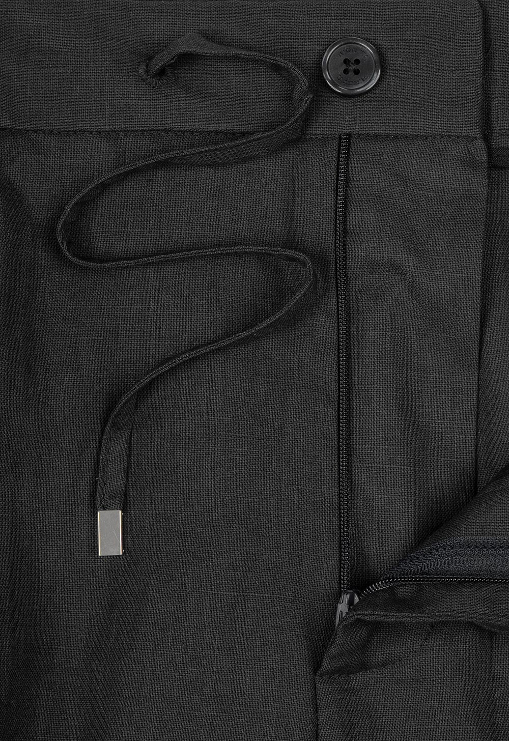 Pantaloni slim negri uni 1