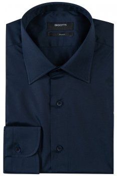 Camasa bleumarin uni corp sartoriale