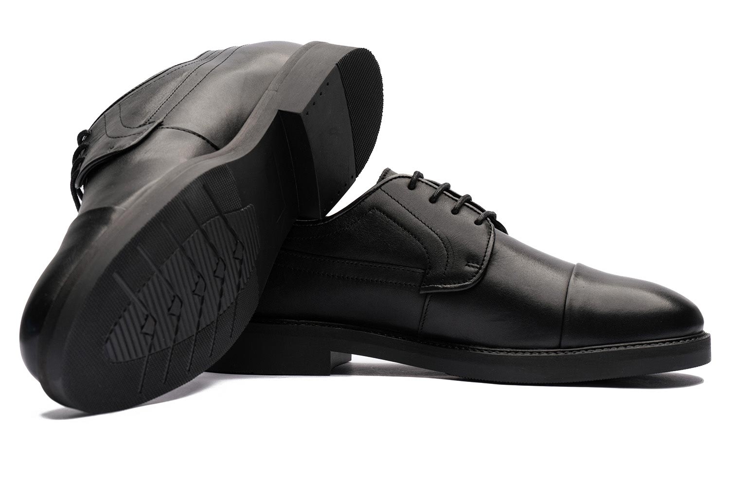 Pantofi negru piele naturala 1